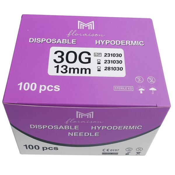 Mezoterapi İğne Ucu 30G 13 MM   100 Adet / Kutu